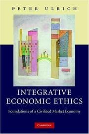 Tapa de Integrative Economic Ethics