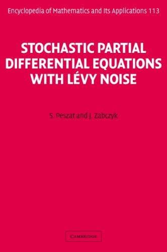 Tapa de Stochastic partial differential equations with Lévy noise