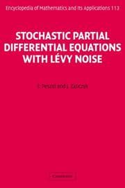 Tapa de Stochastic partial differential equations with Lévy noise