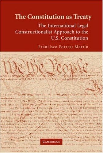Tapa de The Constitution as Treaty