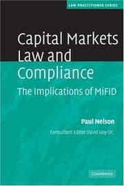 Tapa de Capital Markets Law and Compliance