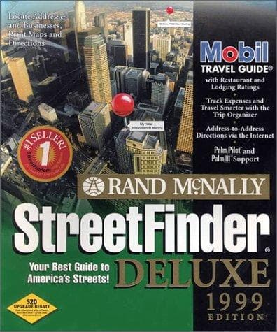 Tapa de Rand McNally Streetfinder
