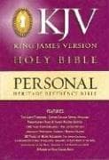Tapa de KJV Heritage Personal Reference Bible