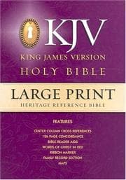 Tapa de Heritage Reference Bible