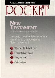 Tapa de Pocket New Testament with Psalms and Proverbs
