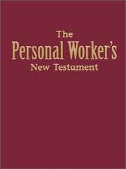 Tapa de Personal Worker's New Testament