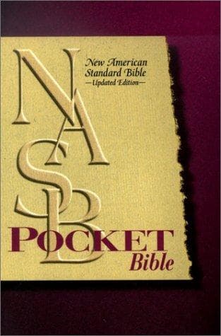 Tapa de Pocket Bible
