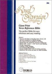 Tapa de KJV Reference Bible