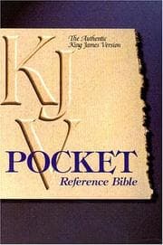 Tapa de Pocket Reference Bible