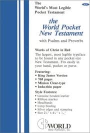 Tapa de World Pocket New Testament