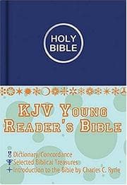 Tapa de KJV Young Reader's Bible
