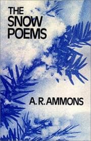 Tapa de The Snow poems