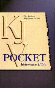 Tapa de Pocket Reference Bible