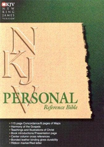 Tapa de Personal Reference Bible