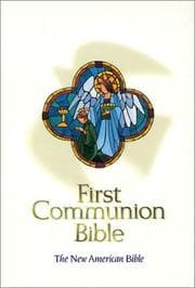 Tapa de First Communion Bible