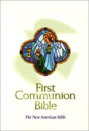 Tapa de First Communion Bible