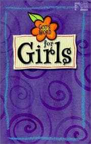 Tapa de God's Word for Girls Bible (God's Word)