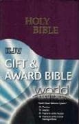 Tapa de KJV Gift and Award Bible