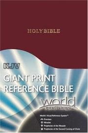 Tapa de KJV Giant Print Reference Bible