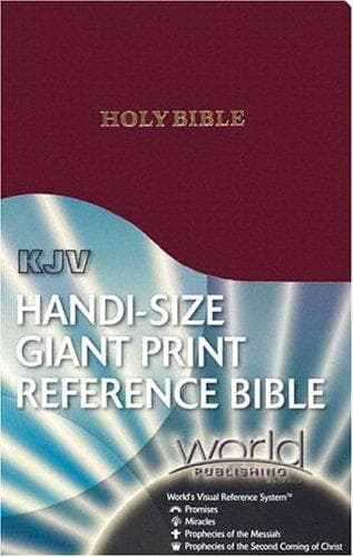 Tapa de KJV Handi-Size Giant Print Reference Bible