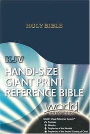 Tapa de KJV Handi-Size Giant Print Reference Bible