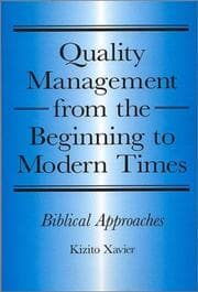 Tapa de Quality Management from the Beginning to Modern Times