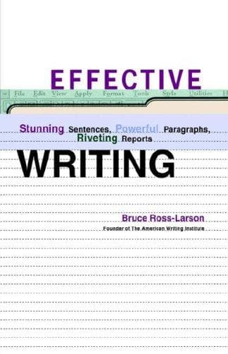 Tapa de Effective writing