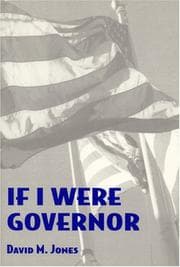 Tapa de If I Were Governor