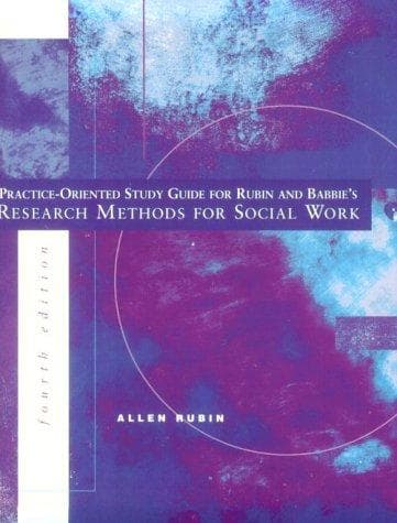 Tapa de Practice-Oriented Study Guide for Research Methods for Social Work