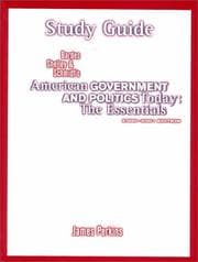 Tapa de American Government and Politics Today 2000-2001