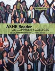 Tapa de ASHE reader on community colleges