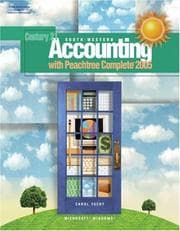 Tapa de South-Western Accounting with Peachtree  Complete 2005 (with Individual License)
