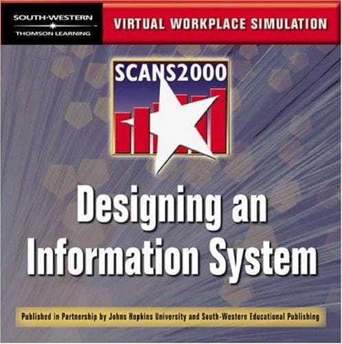 Tapa de SCANS 2000: Designing an Information System