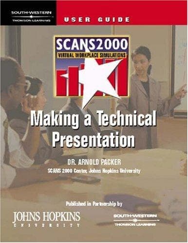 Tapa de SCANS 2000: Making a Technical Presentation