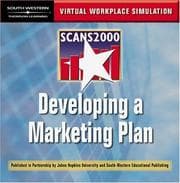 Tapa de SCANS 2000, Developing a Marketing Plan