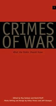 Tapa de Crimes of War