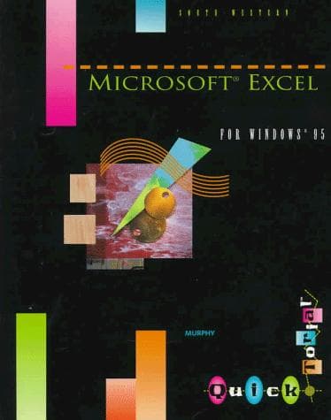 Tapa de Microsoft Excel for Windows 95