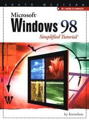 Tapa de Microsoft Windows 98 Simplified Tutorial