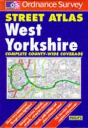 Tapa de West Yorkshire Street Atlas (OS / Philip's Street Atlases)
