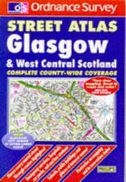 Tapa de Glasgow & West Central Scotland (Ordnance Survey Street Atlases)