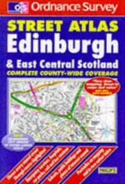 Tapa de Edinburgh & East Central Scotland (Ordnance Survey Street Atlases)