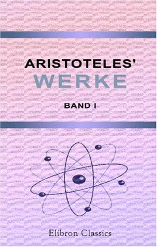 Tapa de Aristoteles\' Werke