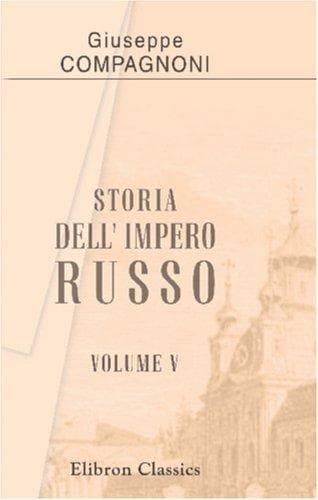 Tapa de Storia dell\' Impero Russo