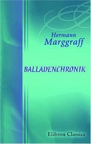 Tapa de Balladenchronik