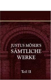 Tapa de Justus Möser\'s sämtliche Werke: Teil 2