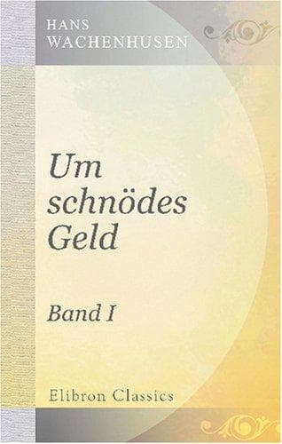 Tapa de Um schnödes Geld