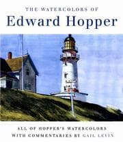 Tapa de The Watercolors of Edward Hopper