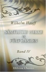 Tapa de Sämtliche Werke in fünf Bänden