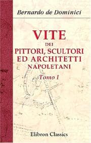 Tapa de Vite dei pittori, scultori ed architetti napoletani