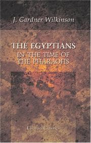 Tapa de The Egyptians in the Time of the Pharaohs